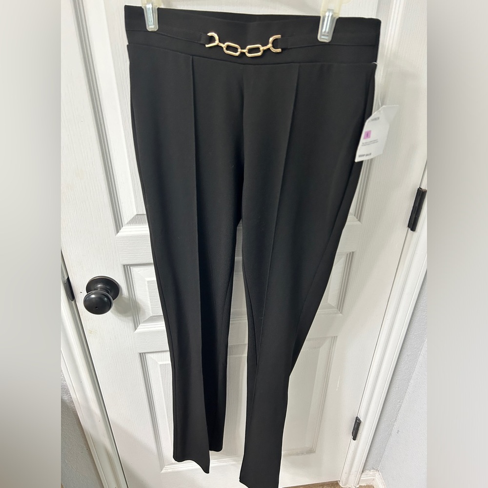 Sag Harbor Women Black Dress Pants